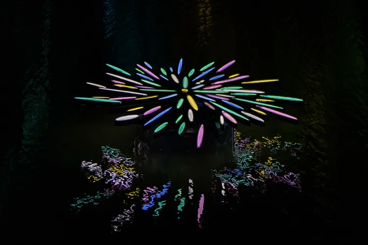 A17 海上的煙火。台南觀旅局提供