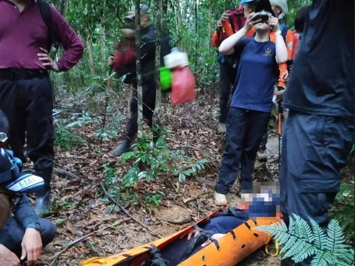 80人登山隊攀登台東浸水營古道遇大雨　2山友跌倒求援獲救
