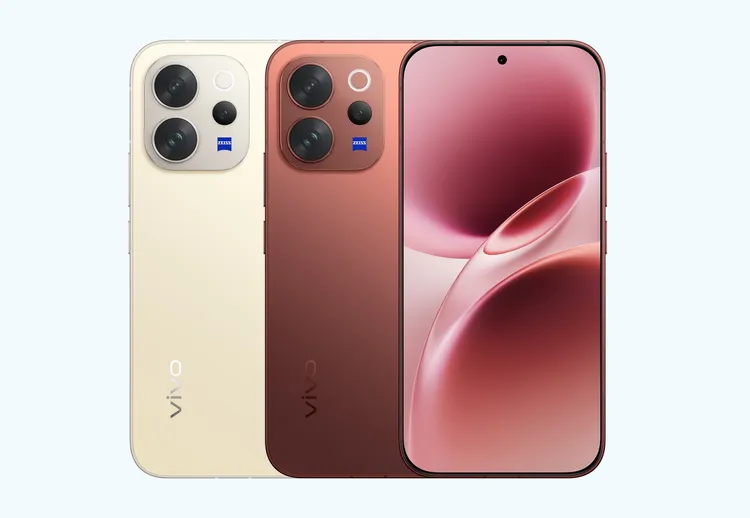 vivo V70推出「熱情紅」與「檸檬黃」兩款配色，主打鮮明色彩與年輕定位設計。vivo官網