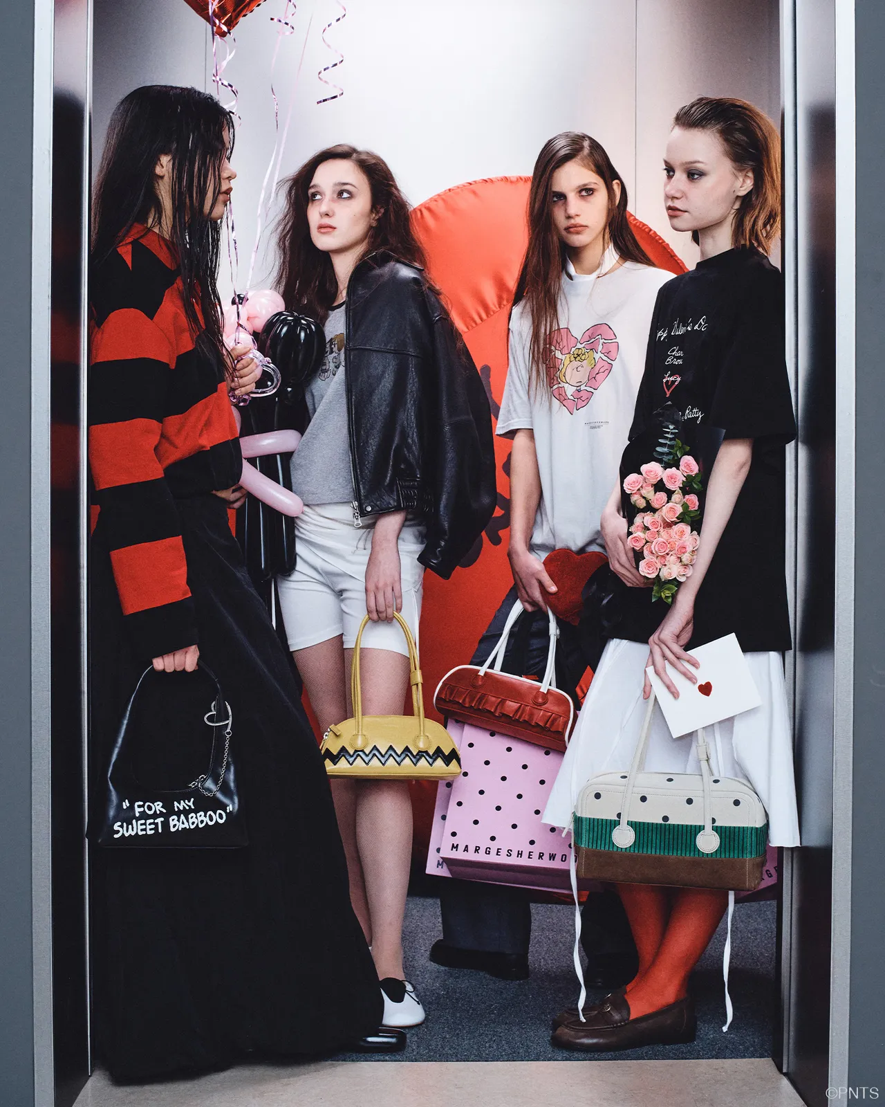 MARGESHERWOOD X PEANUTS聯名系列以 「愛的告白Love Confession」 為主題。品牌提供