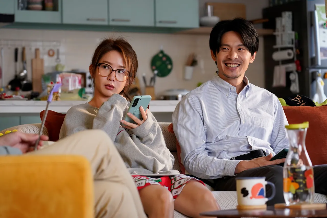 郭書瑤（左）合體姚淳耀修成正果。彼此影業提供