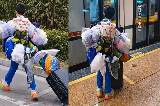 14歲少年「特種兵式」打包返鄉　家人受訪解釋了