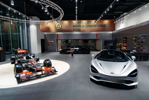 McLaren台北展間慶祝F1雙冠榮耀　致敬2025賽季輝煌成就