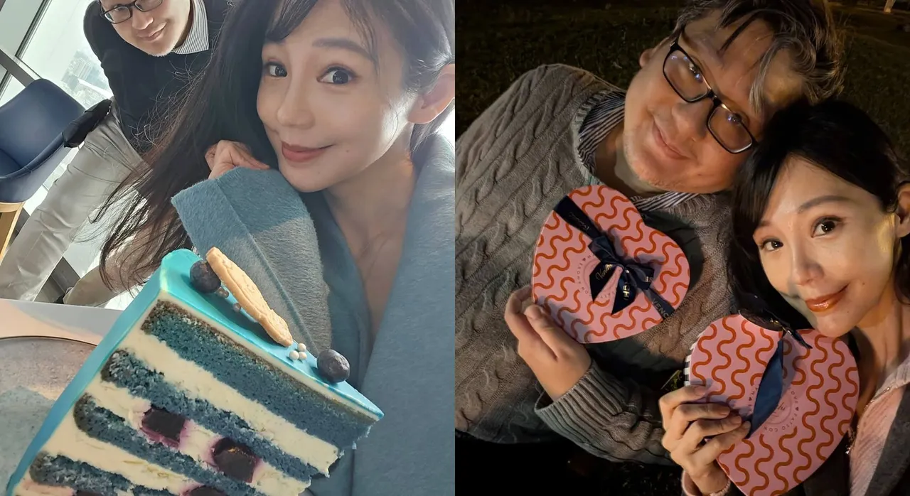 「台大五姬」吳依潔嫁豪門12年罕見放閃　情人節與老公超默契