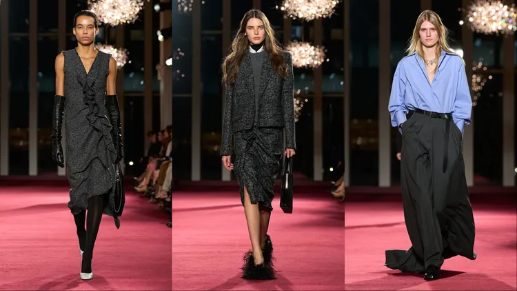 Michael Kors Collection 2026秋冬系列。品牌提供