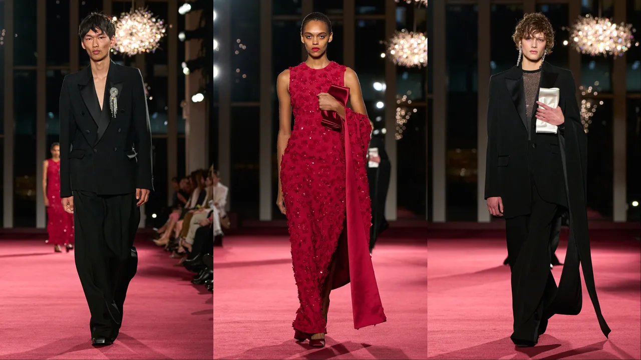 Michael Kors Collection 2026秋冬系列。品牌提供