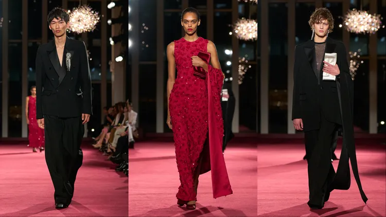 Michael Kors Collection 2026秋冬系列。品牌提供