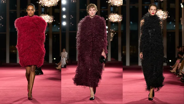 Michael Kors Collection 2026秋冬系列。品牌提供