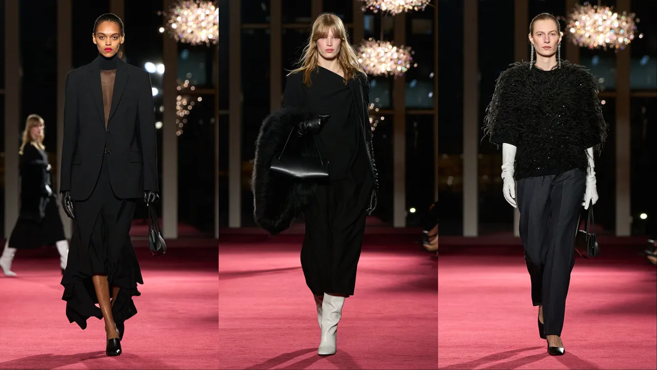 Michael Kors Collection 2026秋冬系列。品牌提供