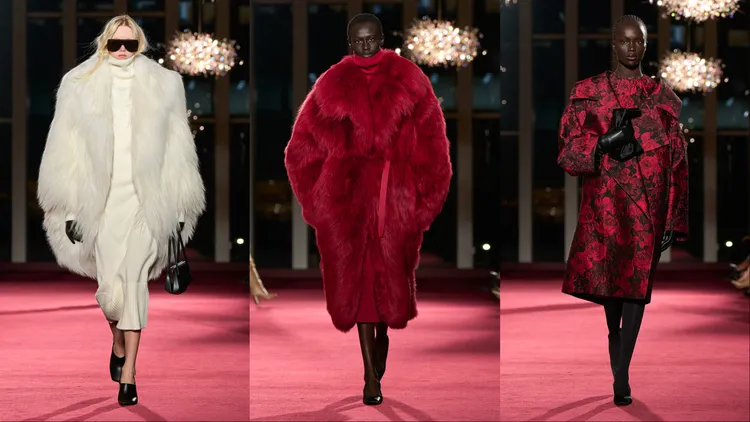 Michael Kors Collection 2026秋冬系列。品牌提供