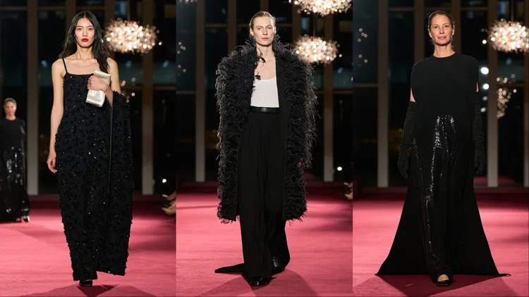 Michael Kors Collection 2026秋冬系列。品牌提供