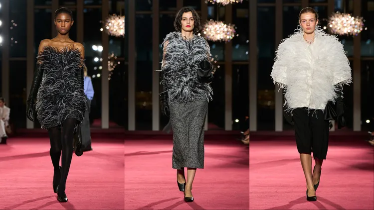 Michael Kors Collection 2026秋冬系列。品牌提供