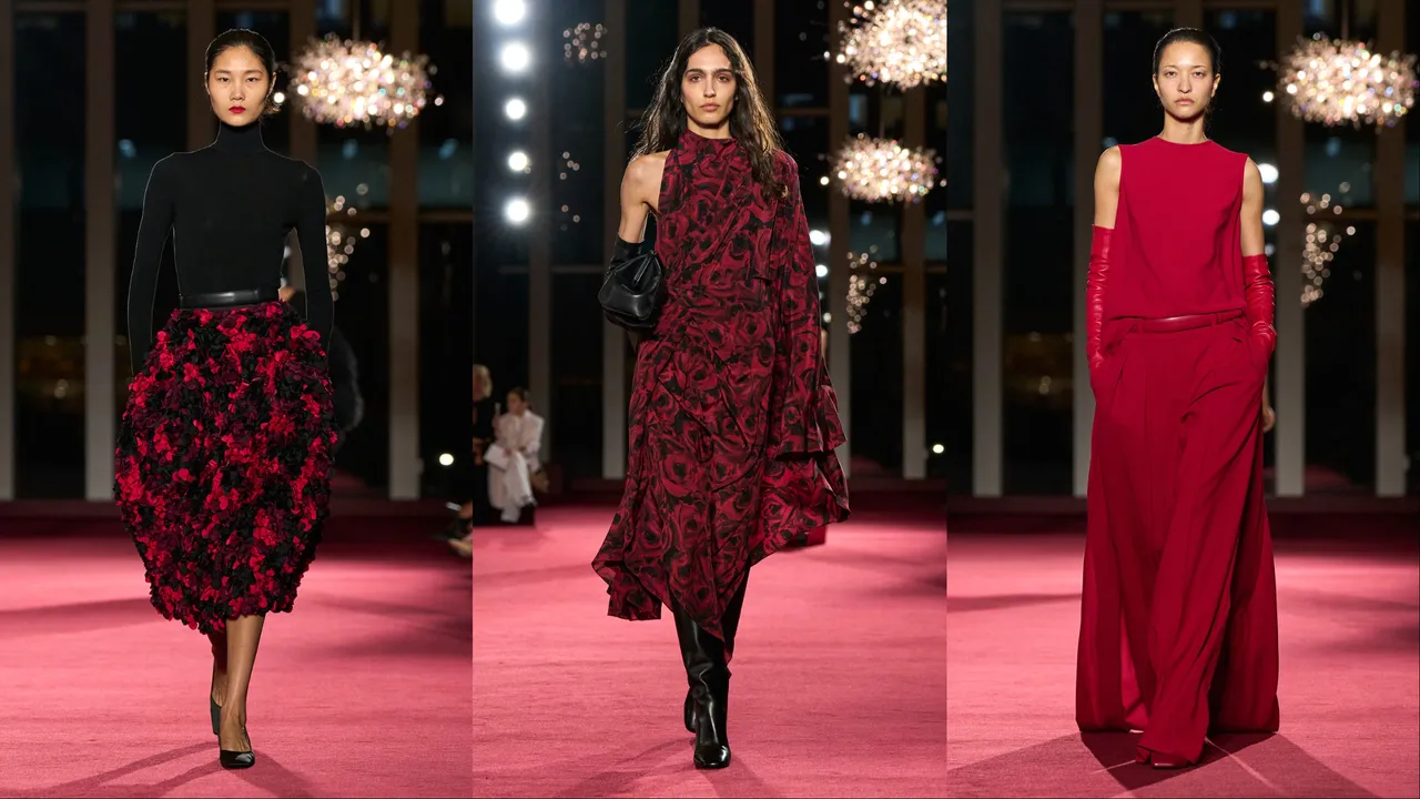 Michael Kors Collection 2026秋冬系列。品牌提供