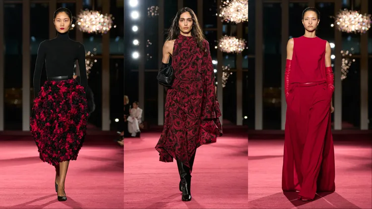 Michael Kors Collection 2026秋冬系列。品牌提供