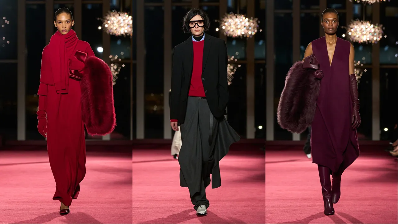 Michael Kors Collection 2026秋冬系列。品牌提供