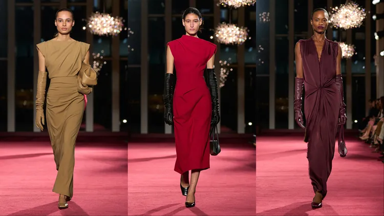 Michael Kors Collection 2026秋冬系列。品牌提供