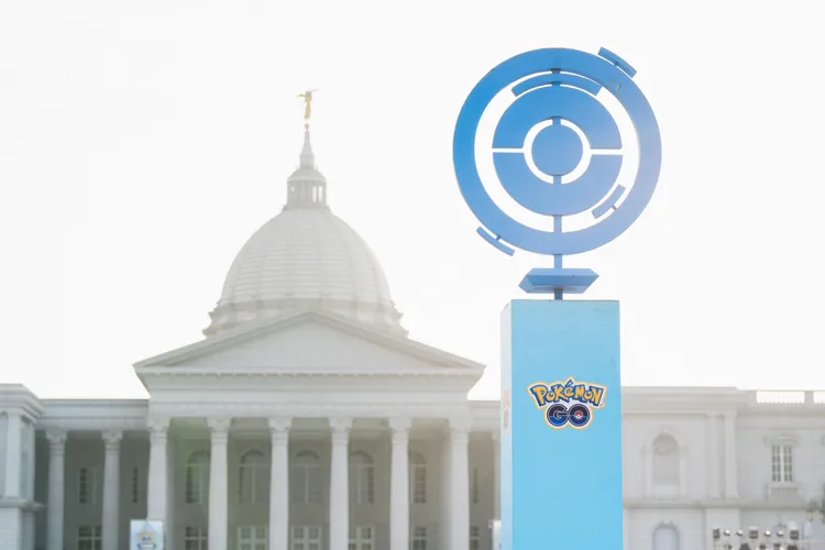 活動會場設置大型寶可夢補給站裝置，背景為奇美博物館壯麗建築，結合實景地標與遊戲元素，成為訓練家爭相拍照打卡的熱門景點。官方提供