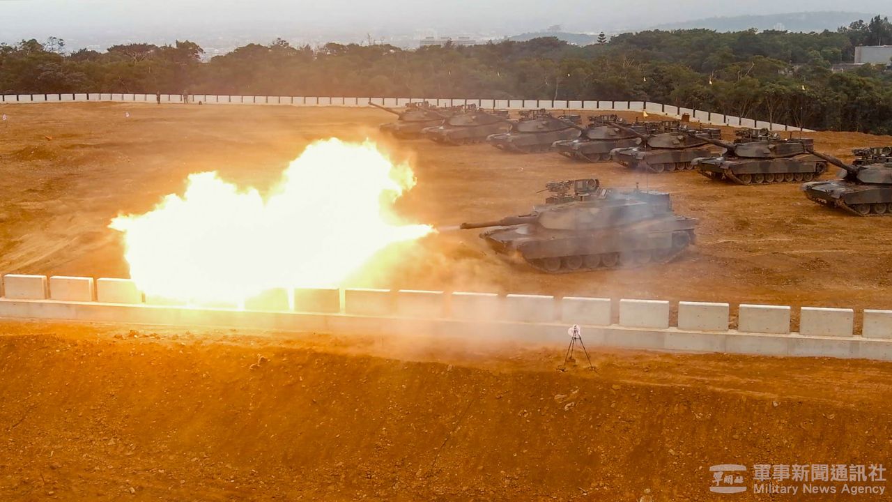 最後一批28輛M1A2T戰車4月抵台 第二支戰車營將成軍