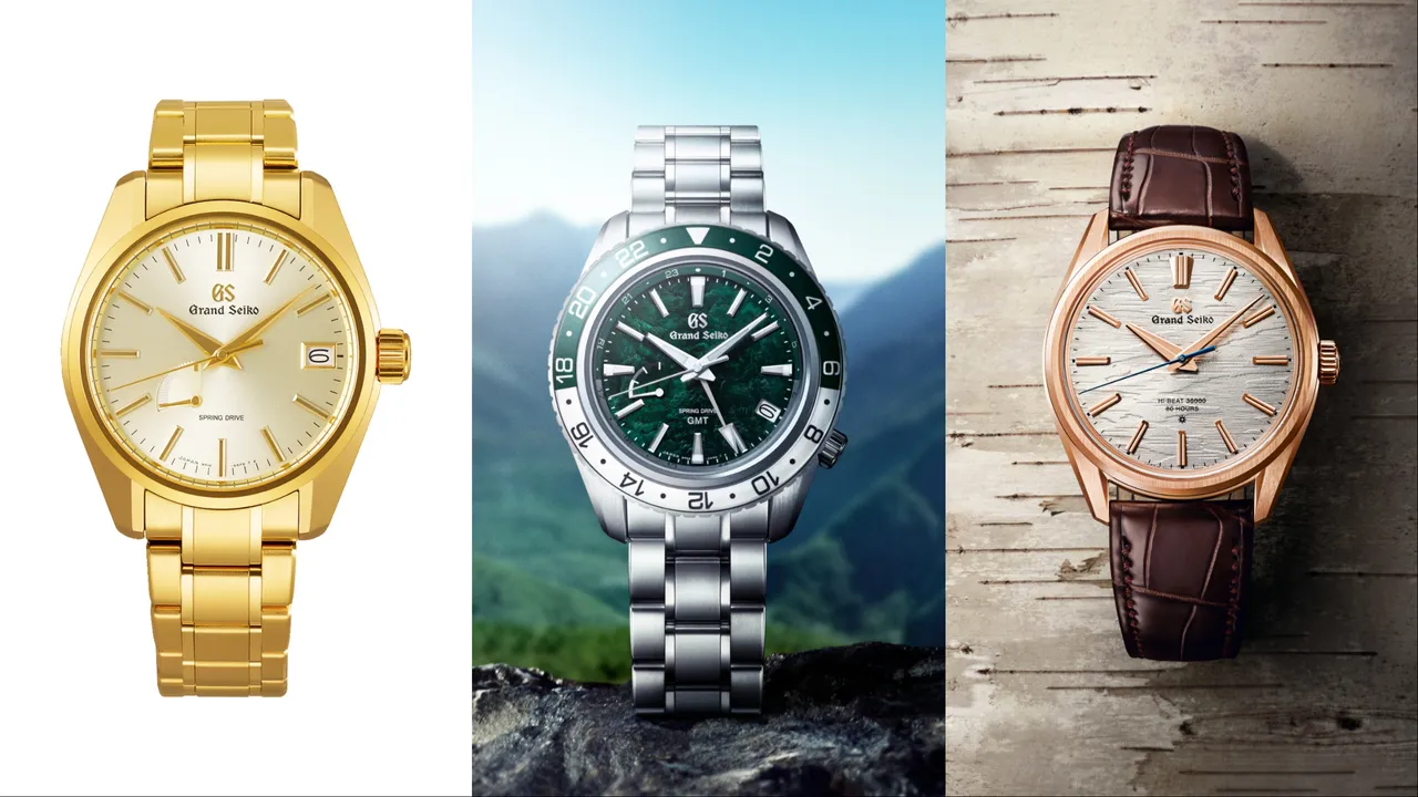 Grand Seiko推出3款馬年新作。品牌提供