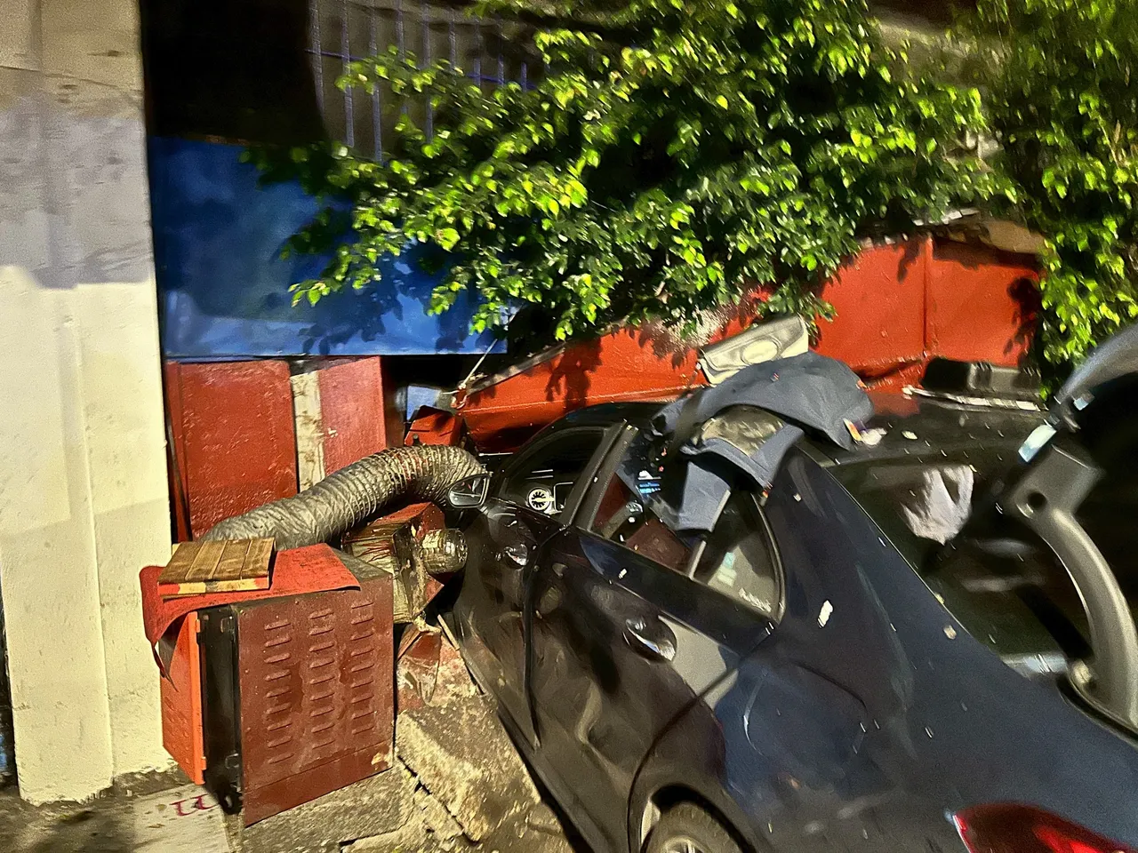 事故現場。翻攝畫面