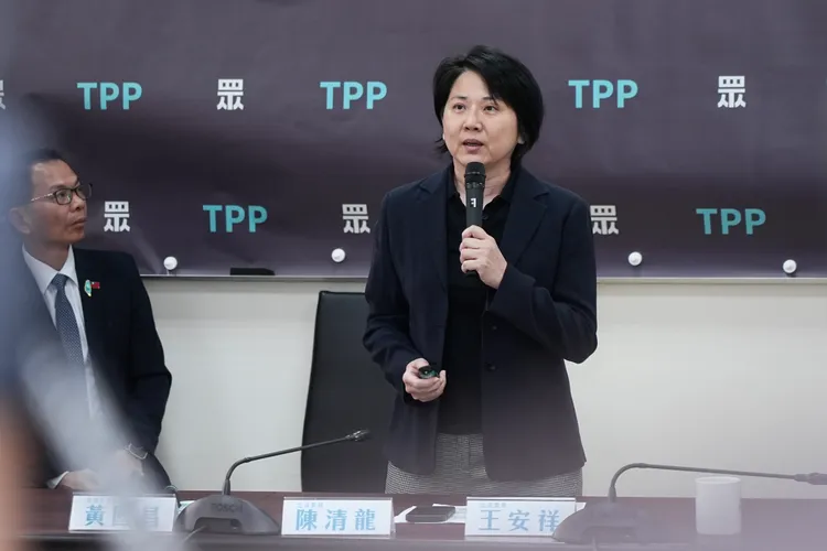 民眾黨立委邱慧洳。彭欣偉攝