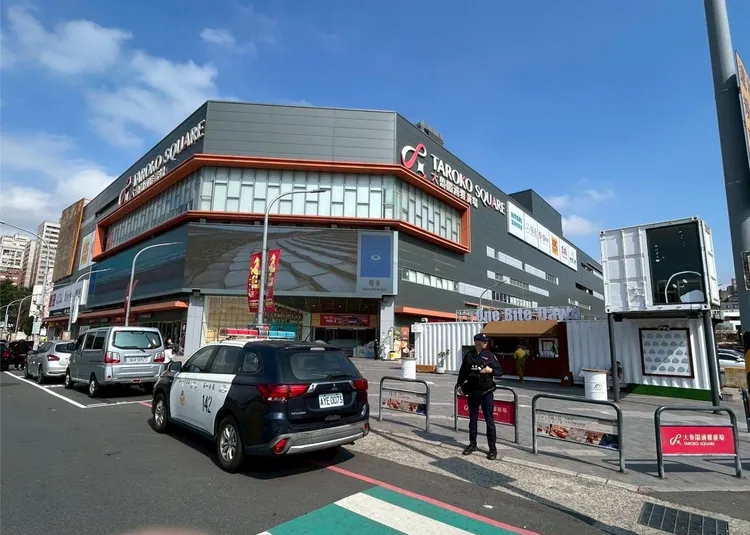 針對人潮聚集區交通疏導。第一分局提供