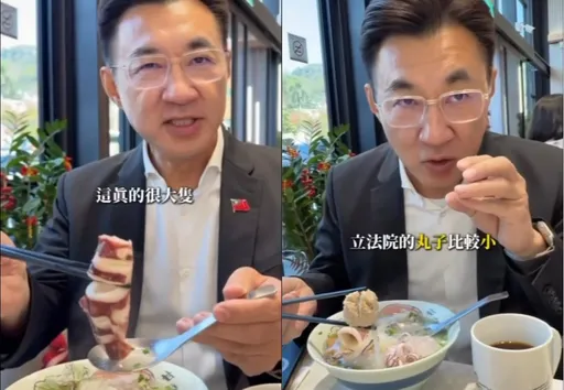 萬惡宵夜文！小卷米粉超誘人　江啟臣脫口：比立法院的好吃