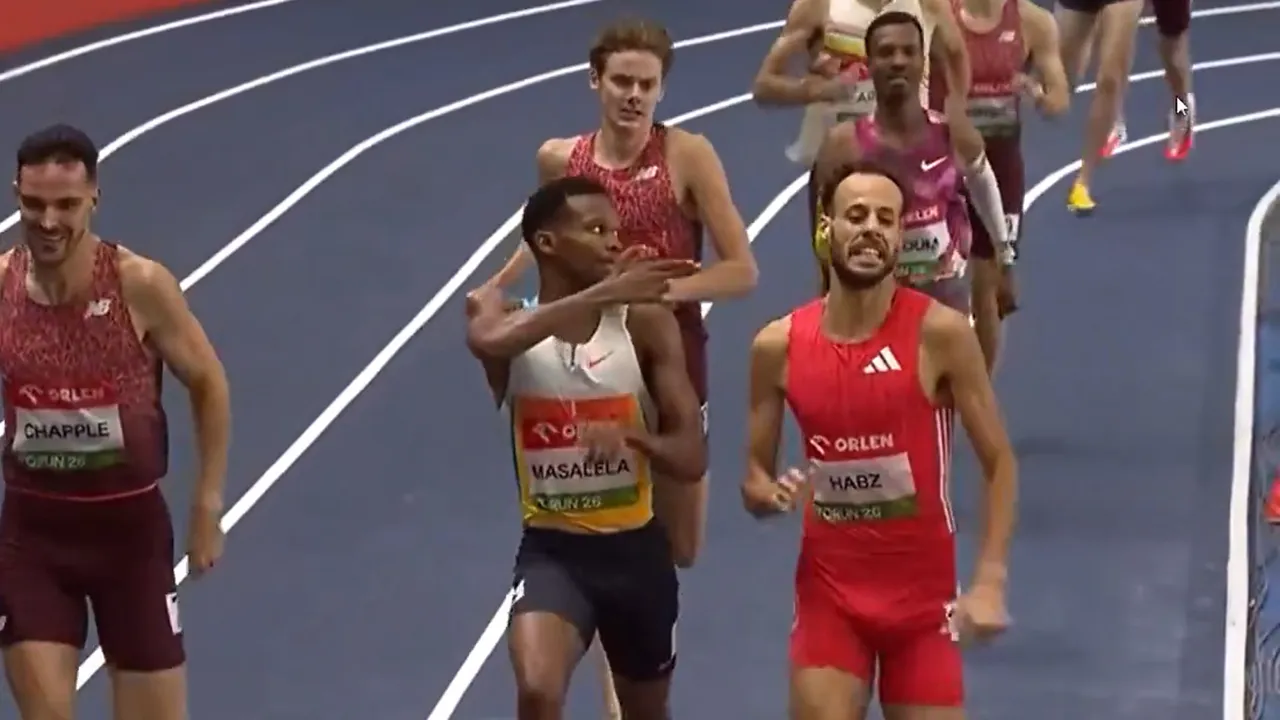 冠軍衝線「這手勢」太超過　1500m賽跑破紀錄奪冠成績被取消