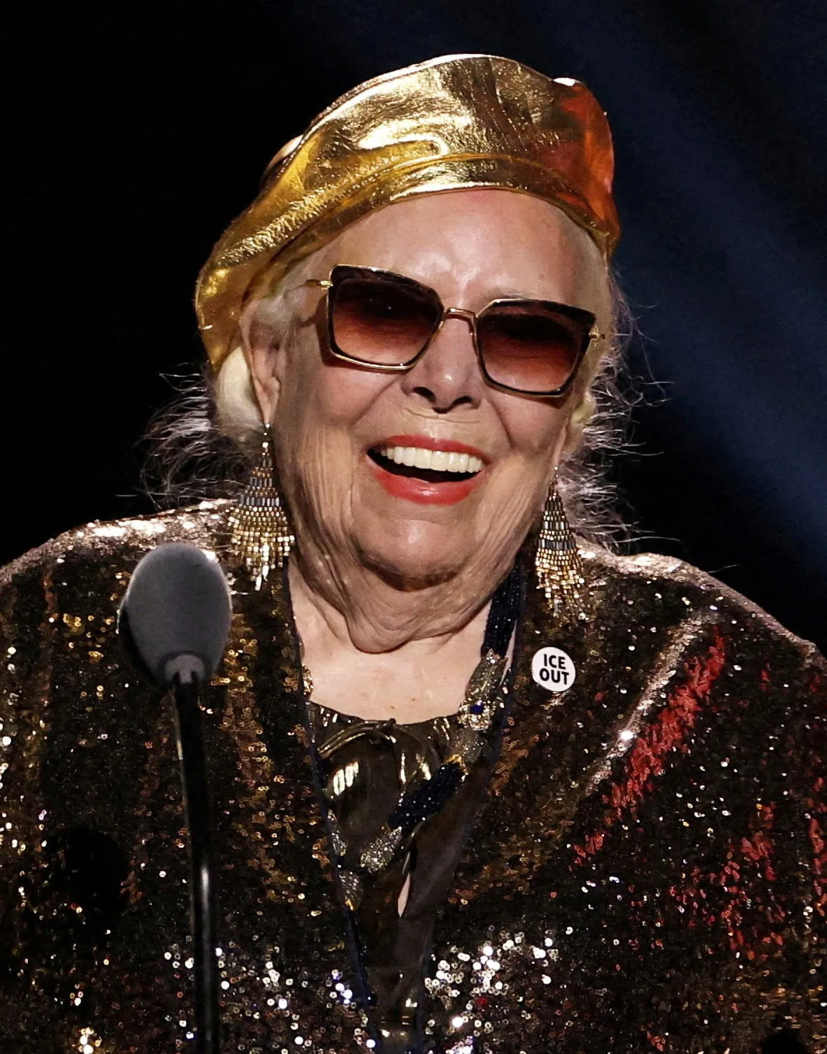 傳奇民謠女歌手瓊妮米雪兒。路透