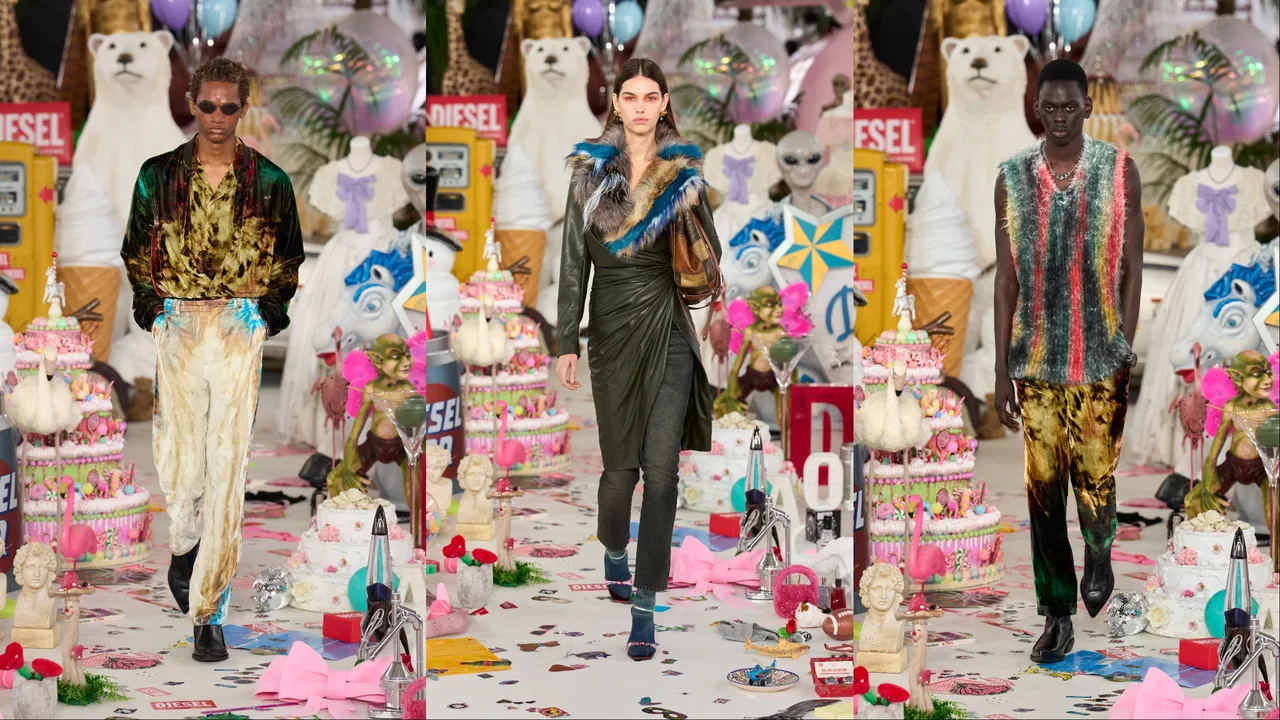 Diesel 2026春夏系列。品牌提供