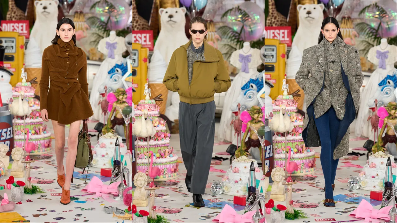 Diesel 2026春夏系列。品牌提供