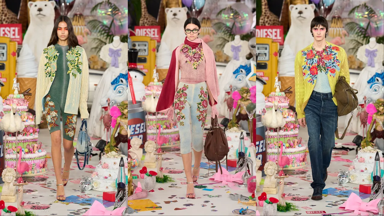 Diesel 2026春夏系列。品牌提供
