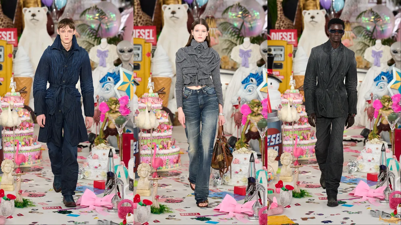 Diesel 2026春夏系列。品牌提供