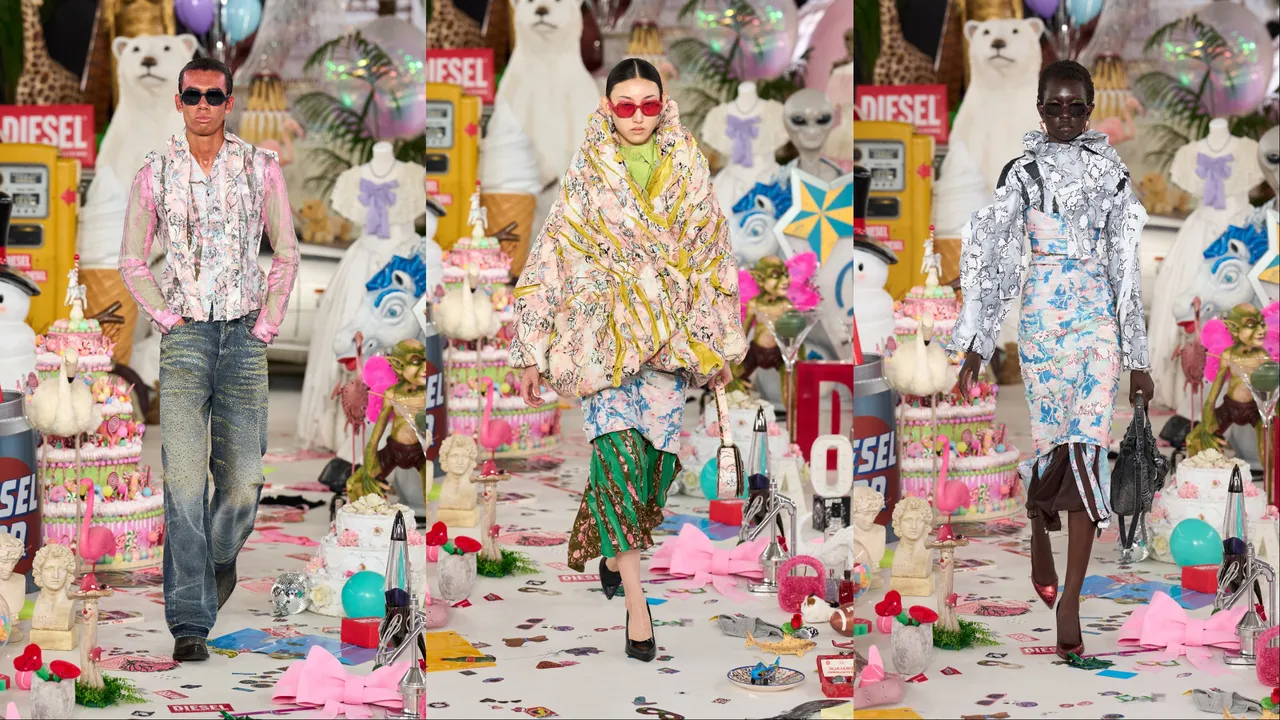 Diesel 2026春夏系列。品牌提供
