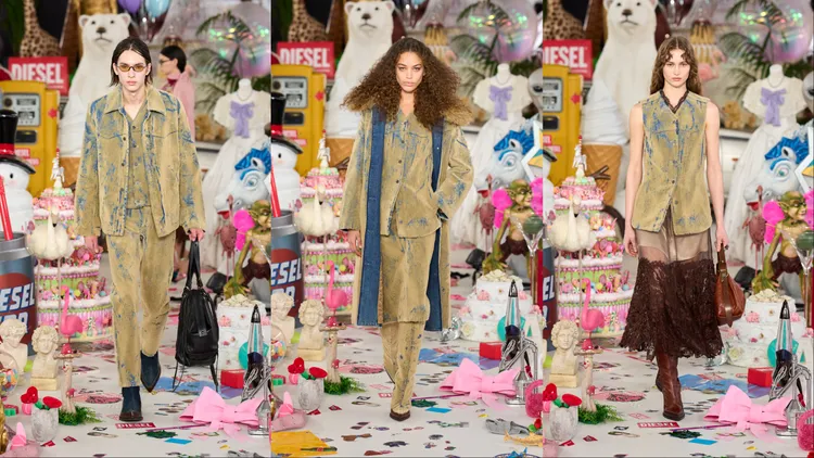 Diesel 2026春夏系列。品牌提供