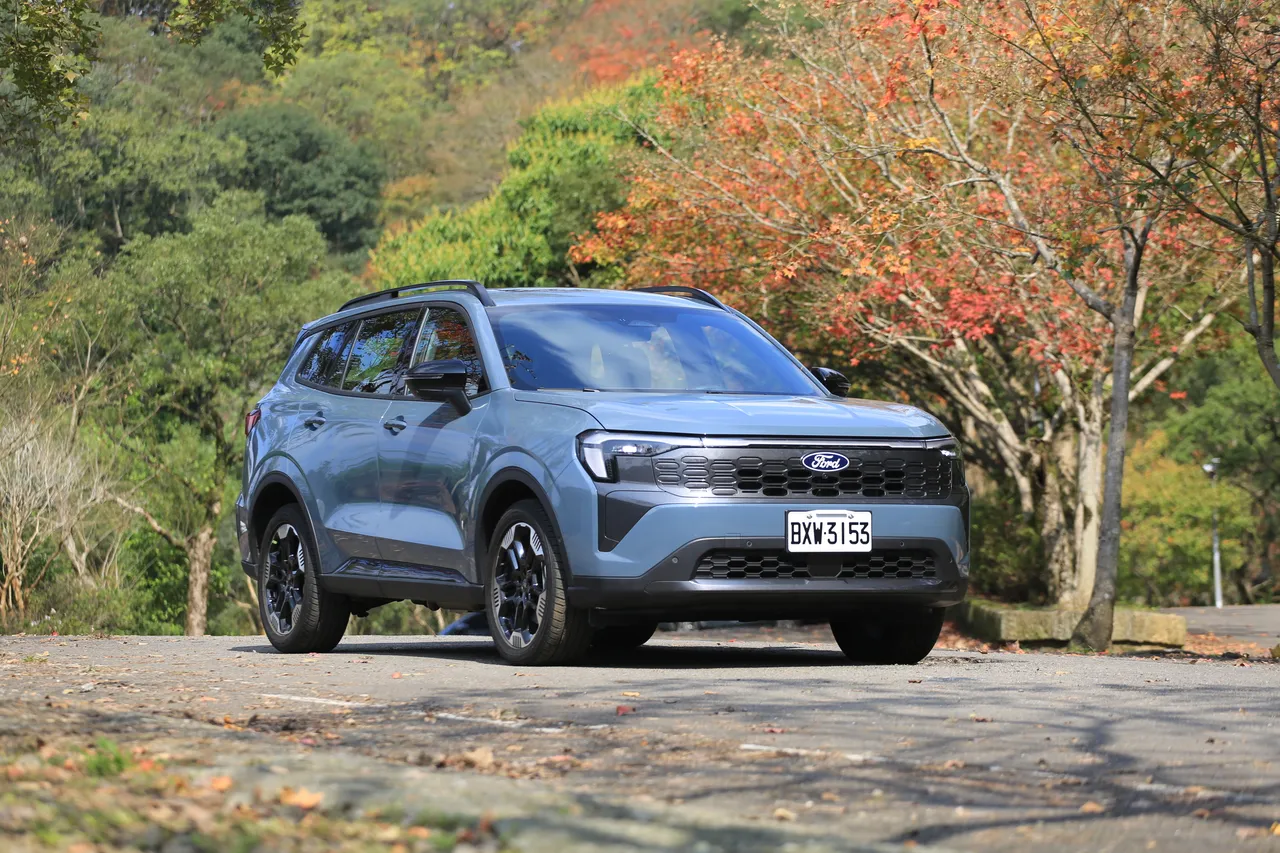 Ford Territory結合油電與汽油雙動力設定，提供1.5T Per4mance Hybrid與1.5T EcoBoost渦輪引擎兩種選擇。資料照／林浩昇攝