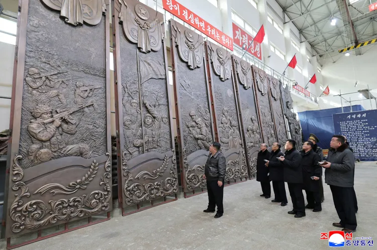 金正恩為北韓支援俄國戰士打造紀念館，凸顯其對派兵支援的重視。路透社資料照片