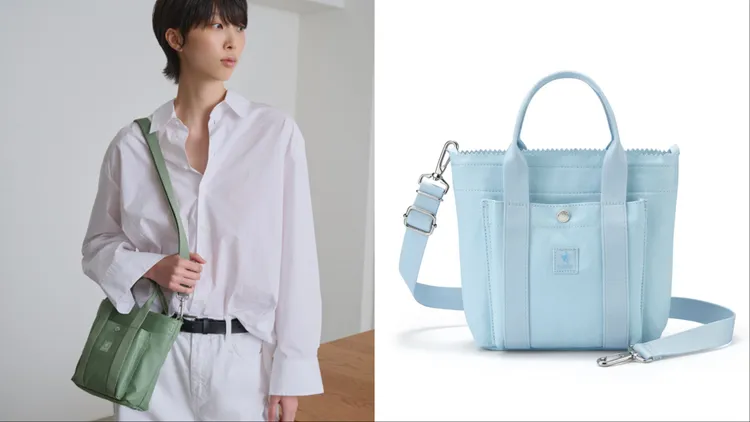 PORTER INTERNATIONAL PUFF手提包S，各2950元。品牌提供