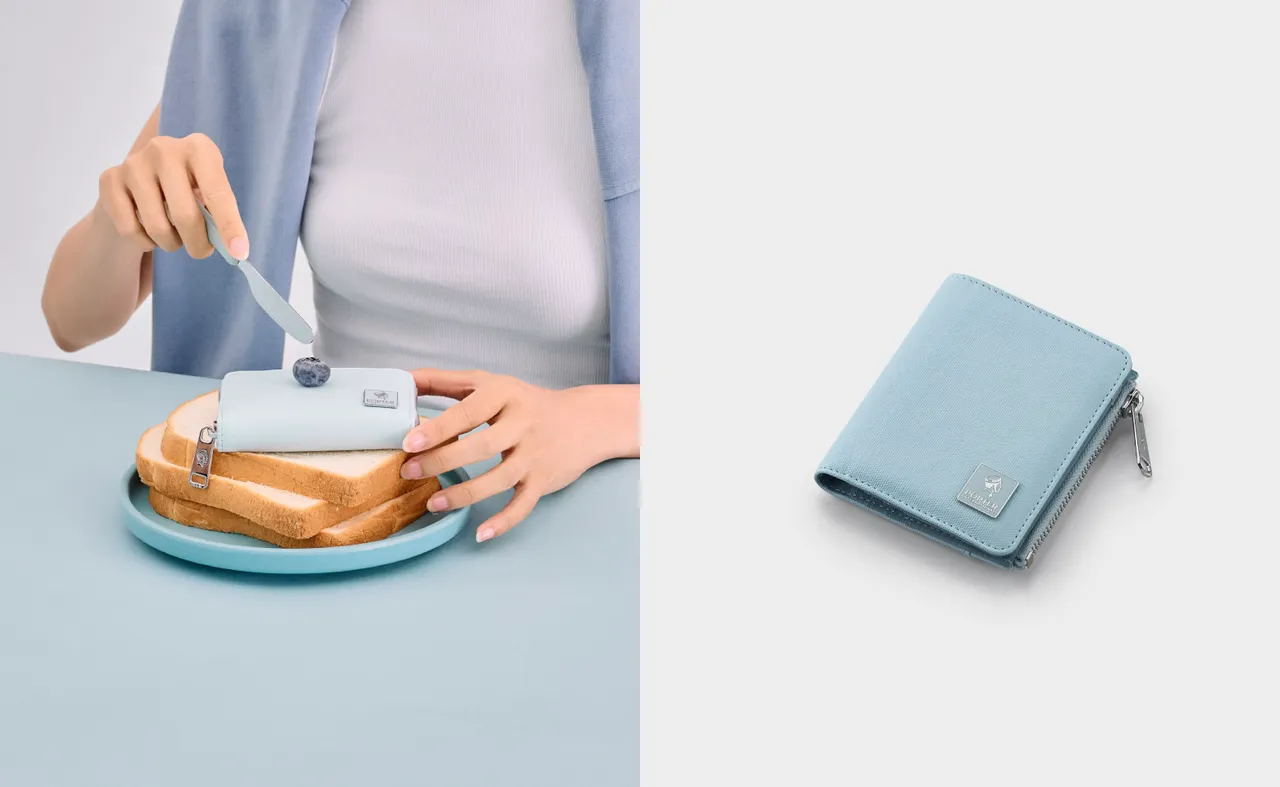 MORI系列以優雅復古外型配上絕美輕霧藍色調。品牌提供