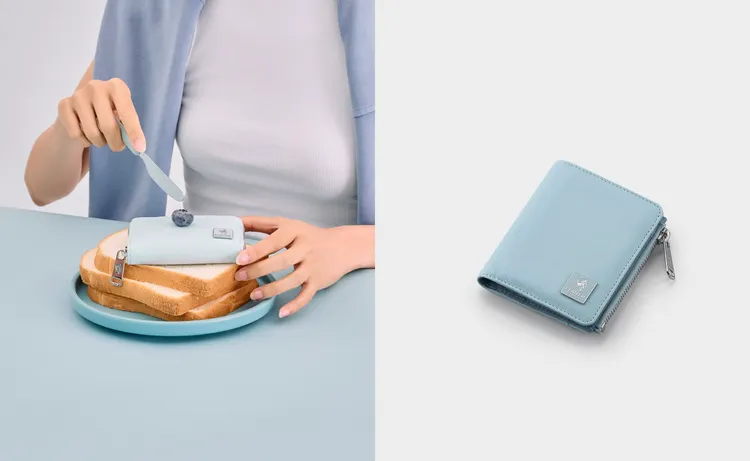 MORI系列以優雅復古外型配上絕美輕霧藍色調。品牌提供