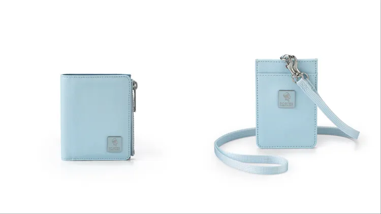 PORTER INTERNATIONAL MORI雙折零錢短夾（左）1850元、MORI證件套（右）1350元。品牌提供