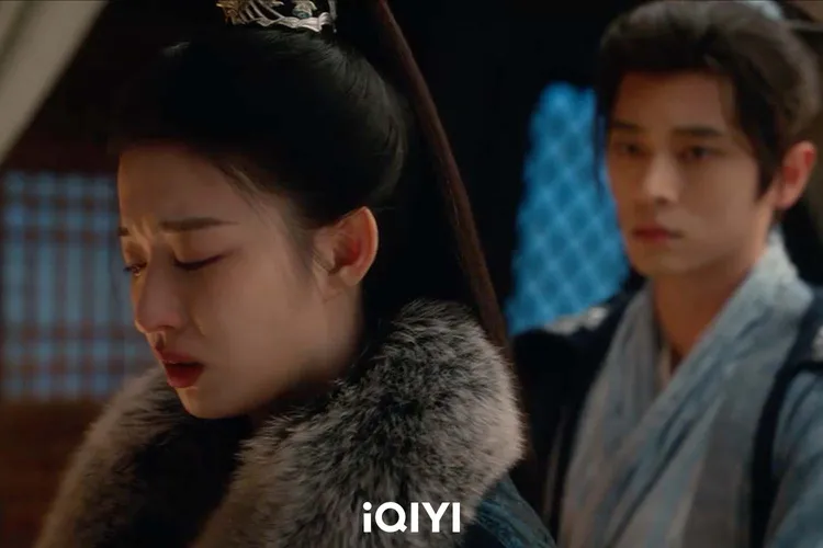 丞磊（右）撒嬌求王楚然原諒。愛奇藝國際版提供