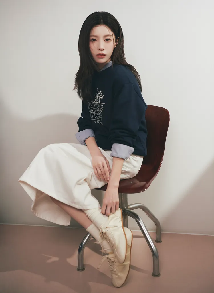 高允貞拍攝M+FG春季形象大片。品牌提供