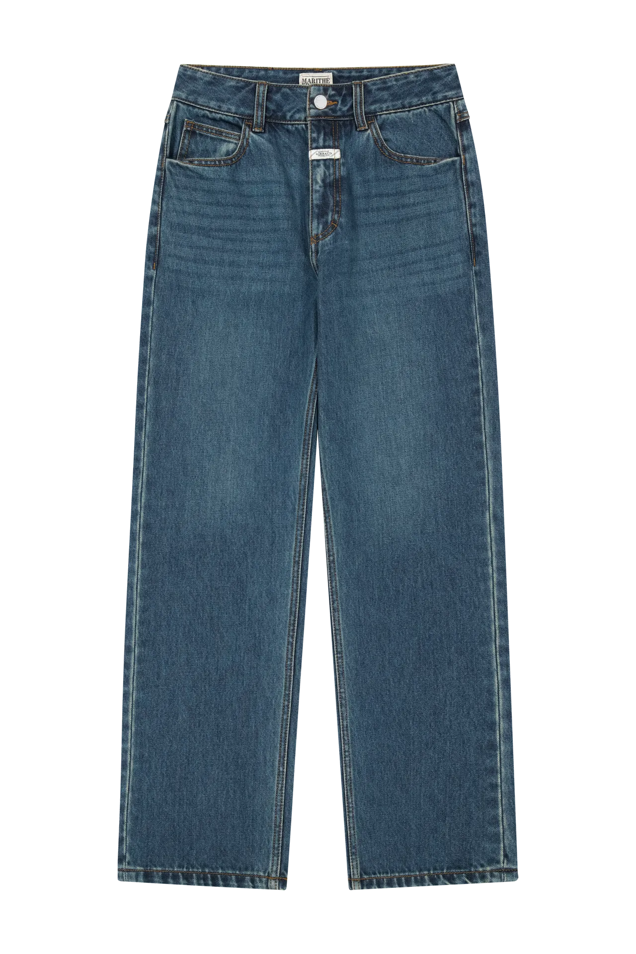 M+FG修身直筒牛仔褲，3990元。品牌提供