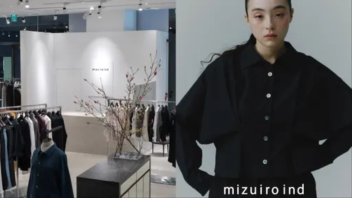 人氣極簡日牌mizuiro ind落腳松菸　立體剪裁襯衫、工裝褲必入手