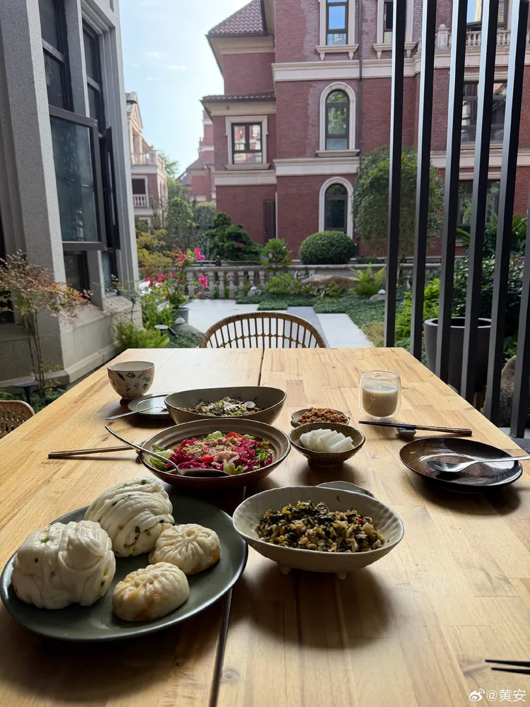 黃安福州別墅一隅。翻攝黃安微博