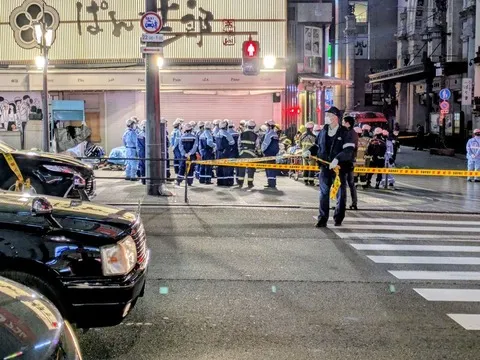 大阪道頓堀3少年遭刺　無業嫌犯竟拒絕被移送