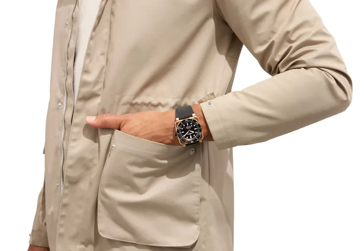 Bell & Ross BR-03 Diver Black Bronze腕錶。品牌提供