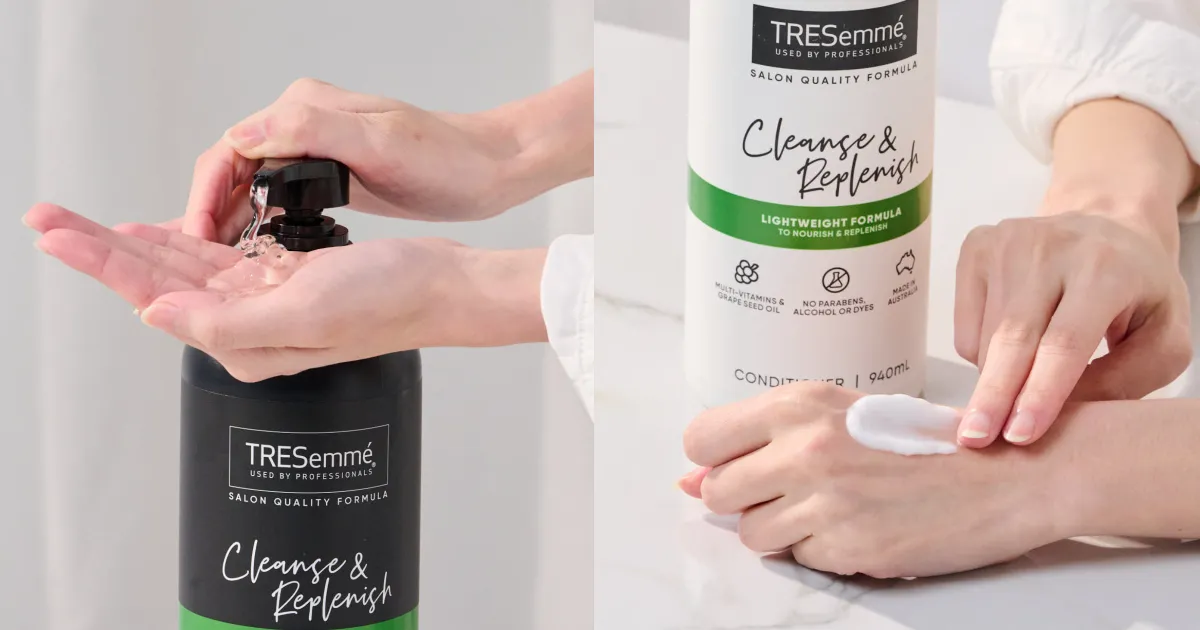 洗髮精透明的質地，洗完不會乾澀，頭皮超舒服，搭配同款護髮素，頭皮清爽更有感。