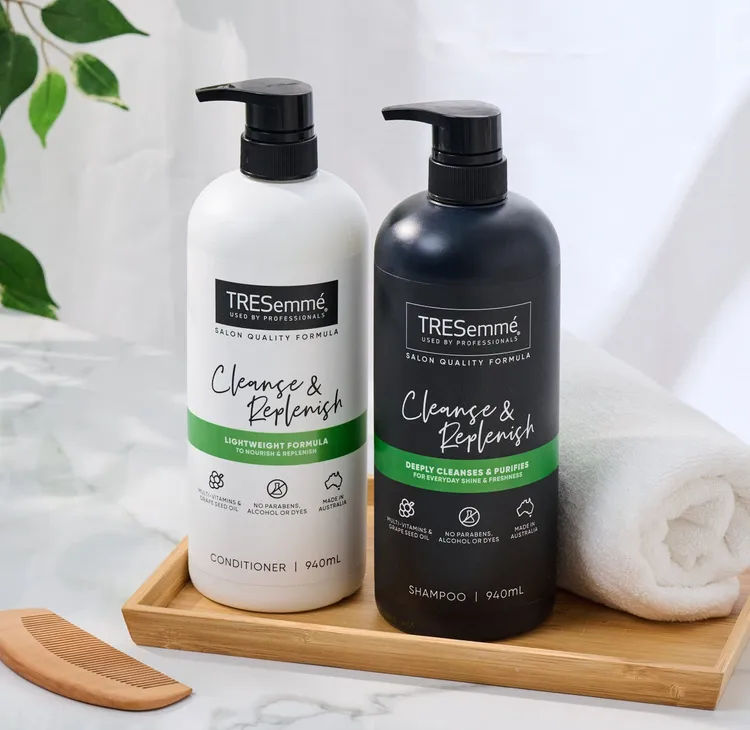 來自澳洲的「TRESemme洗護組」，是許多網友指定的養髮神組合。